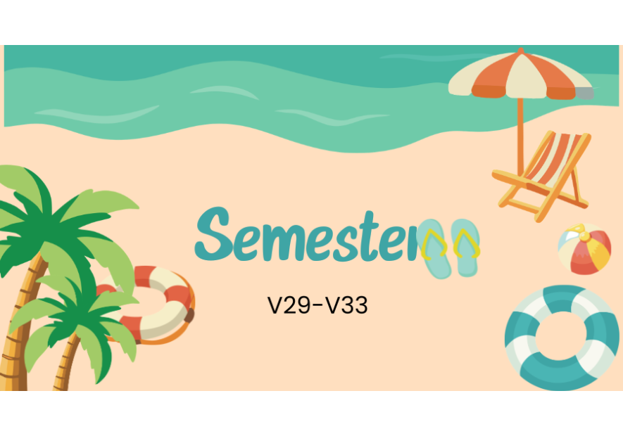 Semesterstängt vecka 29–33