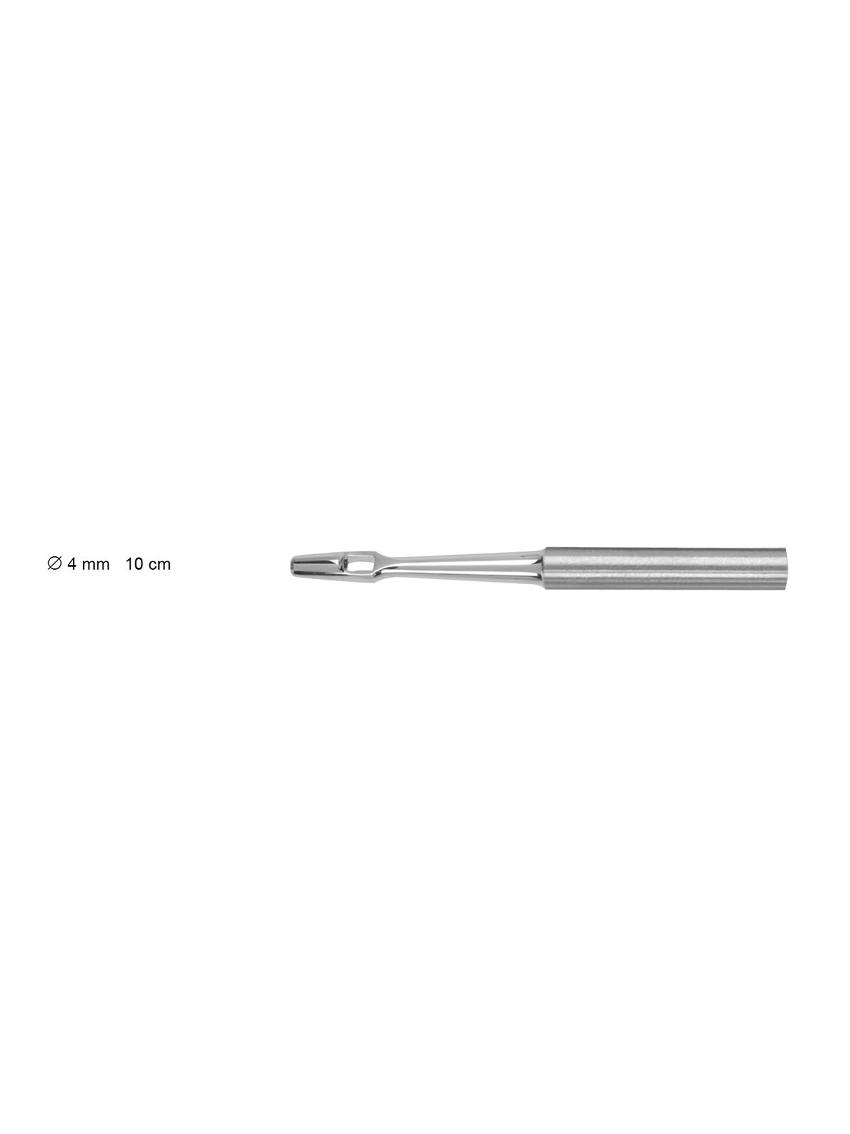 Hålstans Rak 4mm